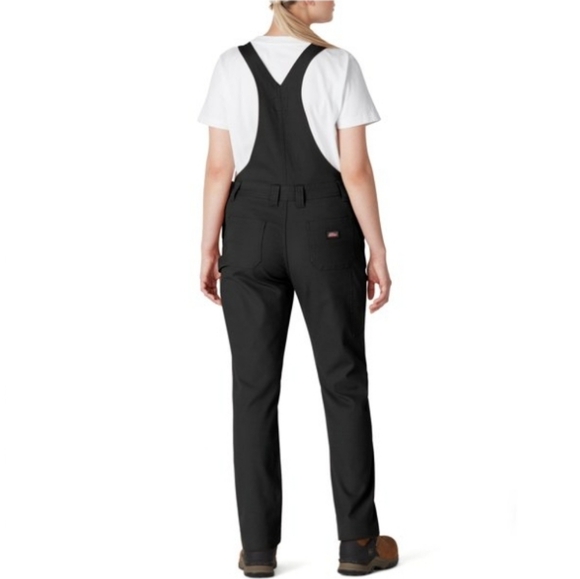 NWT Genuine Dickies Womens FLEX Duck Utility Bib Overall Size Small - Picture 11 of 13